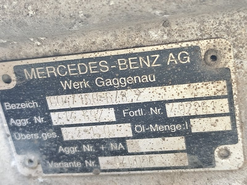МКПП MERCEDES G04/160-6/8.2 714692 - Коробка передач: фото 2 МКПП MERCEDES G04/160-6/8.2 714692 - Коробка передач: фото 2