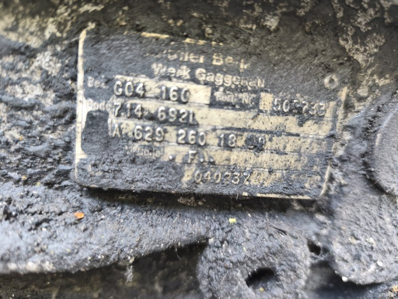 МКПП MERCEDES G04/160 714692L - Коробка передач: фото 2 МКПП MERCEDES G04/160 714692L - Коробка передач: фото 2