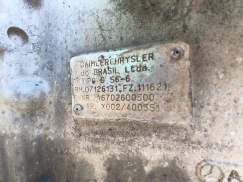 Коробка передач МКПП MERCEDES G56-6 D7126131: фото 6