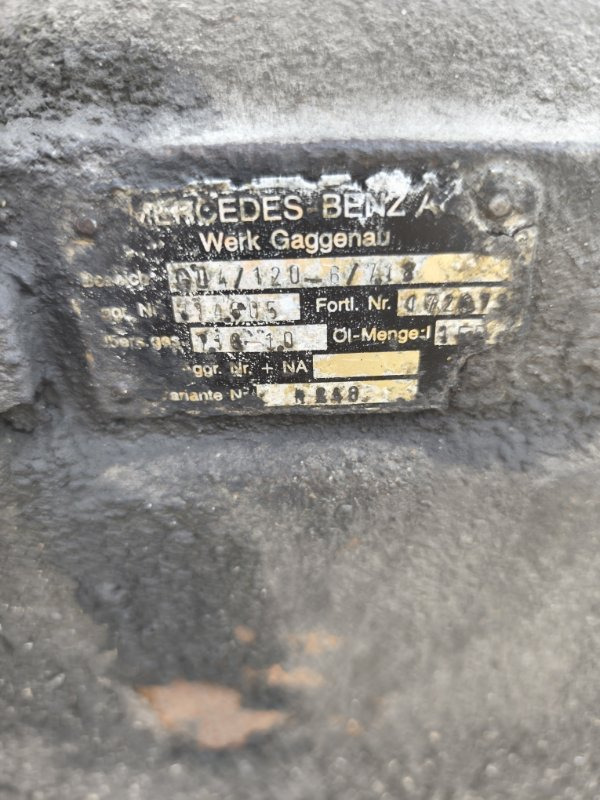 МКПП MERCEDES GO 4/120-6/7.18 714605 - Коробка передач: фото 4 МКПП MERCEDES GO 4/120-6/7.18 714605 - Коробка передач: фото 4