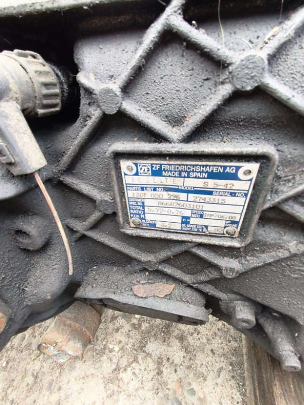 Коробка передач МКПП MERCEDES S 5-42 2001 1307050296 OM904LA: фото 6 Коробка передач МКПП MERCEDES S 5-42 2001 1307050296 OM904LA: фото 6