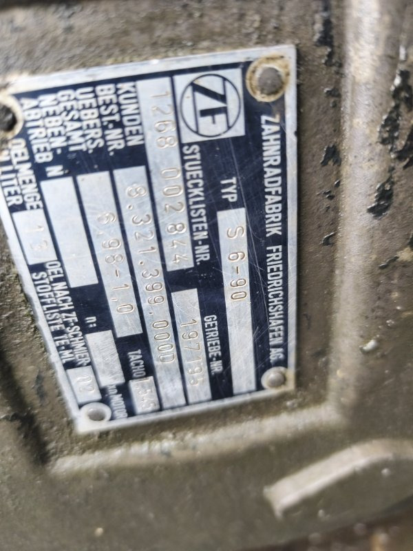 МКПП MERCEDES S 6-90 2002 1268002844 SETRA OM401LA - Коробка передач: фото 5 МКПП MERCEDES S 6-90 2002 1268002844 SETRA OM401LA - Коробка передач: фото 5