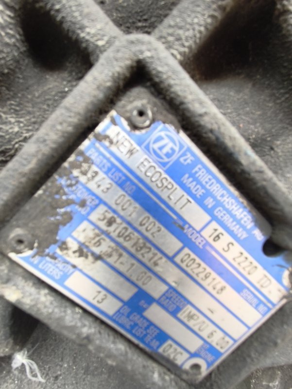 МКПП RENAULT 16 S 2220 TD 2005 1343001002 - Коробка передач: фото 5 МКПП RENAULT 16 S 2220 TD 2005 1343001002 - Коробка передач: фото 5