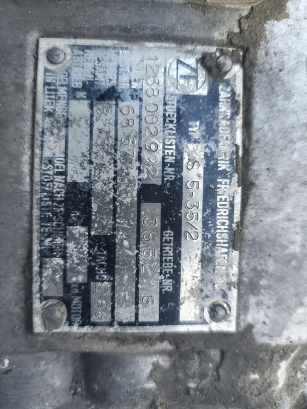 МКПП VOLVO S 5-35/2 1994 1238002992 FL6 TD63 - Коробка передач: фото 5 МКПП VOLVO S 5-35/2 1994 1238002992 FL6 TD63 - Коробка передач: фото 5