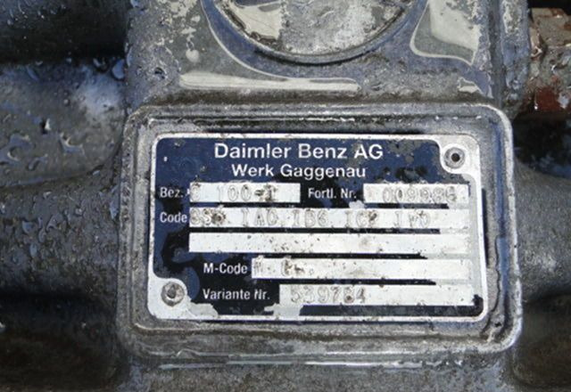 Mercedes-Benz 408D - Коробка передач: фото 4 Mercedes-Benz 408D - Коробка передач: фото 4