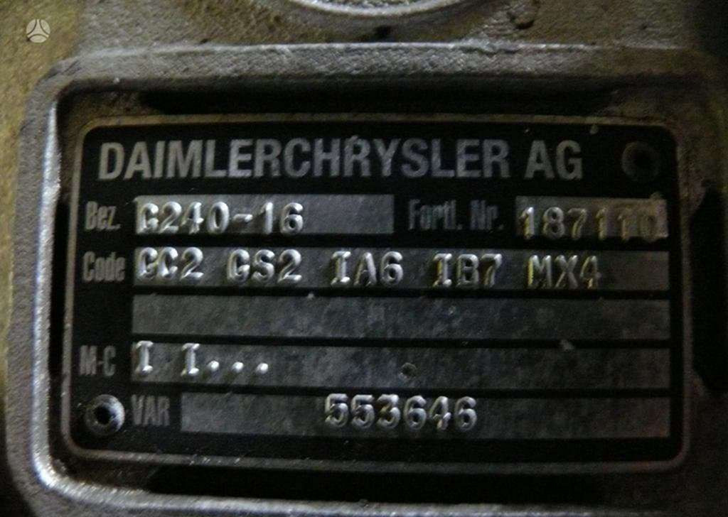 Mercedes-Benz 914 - Коробка передач: фото 2 Mercedes-Benz 914 - Коробка передач: фото 2