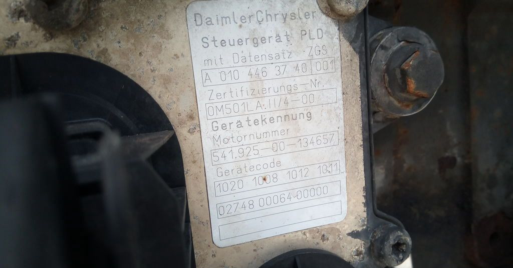 Mercedes-Benz Actros - Двигатель: фото 5 Mercedes-Benz Actros - Двигатель: фото 5