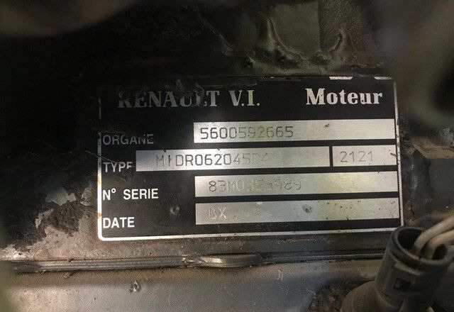 Renault Midliner - Двигатель: фото 5 Renault Midliner - Двигатель: фото 5