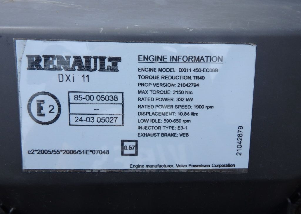 Renault Premium - Двигатель: фото 3 Renault Premium - Двигатель: фото 3