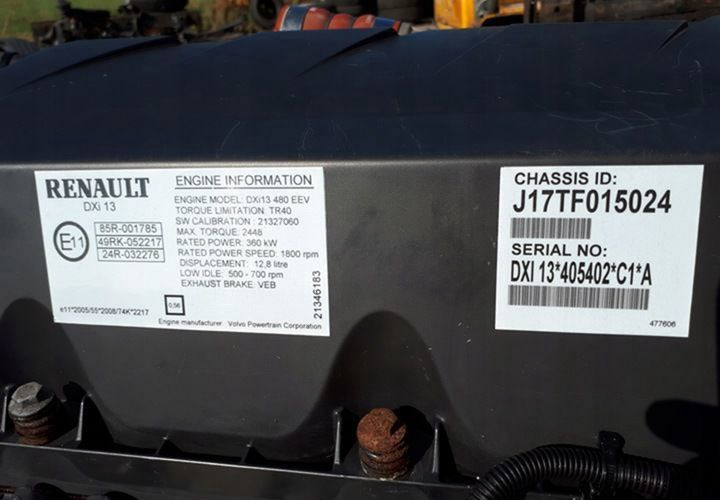 Renault Premium - Двигатель: фото 4 Renault Premium - Двигатель: фото 4