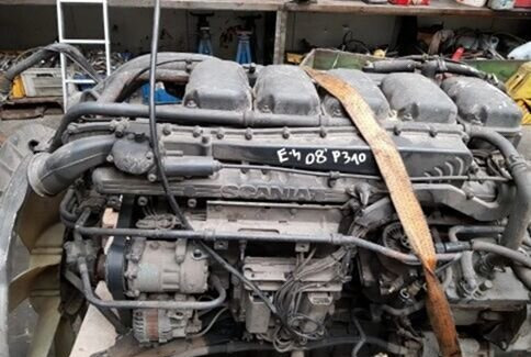 Scania P380 - Двигатель: фото 1 Scania P380 - Двигатель: фото 1
