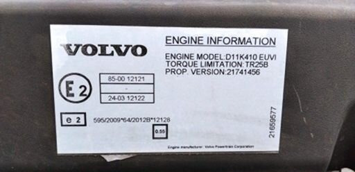 Двигатель Volvo FM13: фото 8