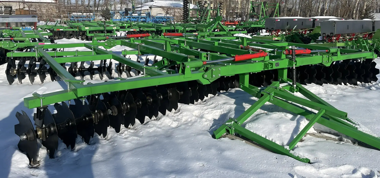 Борона дисковая тяжелая X-образная 1BZ-9,0 - Техника для обработки почвы: фото 2 Борона дисковая тяжелая X-образная 1BZ-9,0 - Техника для обработки почвы: фото 2