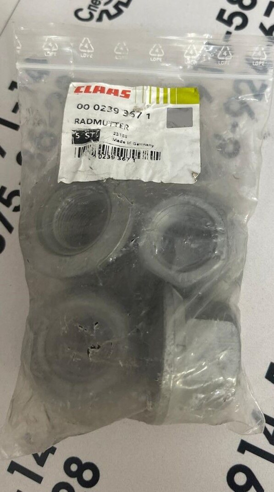 11230710 Гайка (AXION 820 CLAAS) - Запчасти для Комбайнов: фото 1 11230710 Гайка (AXION 820 CLAAS) - Запчасти для Комбайнов: фото 1