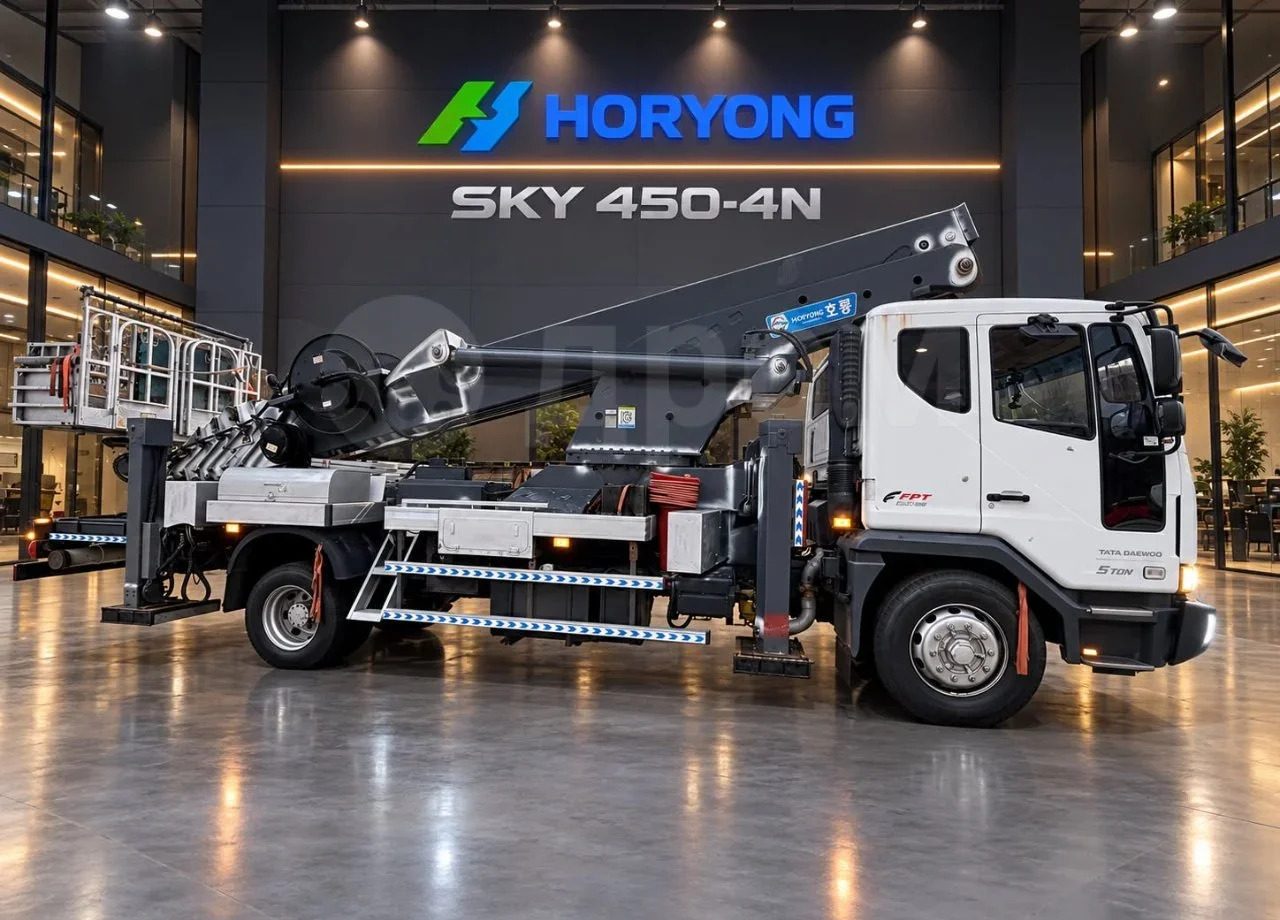 Автовышка для Грузовиков Автовышку Horyong SKY 450 - 4N продаю.: фото 6 Автовышка для Грузовиков Автовышку Horyong SKY 450 - 4N продаю.: фото 6