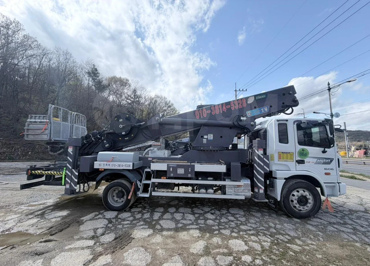 Автовышку Horyong SKY 450 продаю. В наличии - Автовышка: фото 4 Автовышку Horyong SKY 450 продаю. В наличии - Автовышка: фото 4