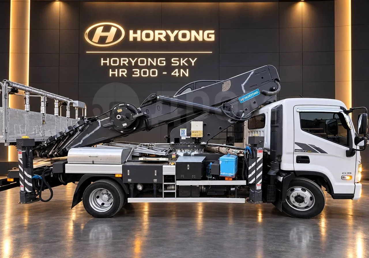 Автовышку Horyong SKY HR 300 - 4N продаю. - Автовышка для Грузовиков: фото 4 Автовышку Horyong SKY HR 300 - 4N продаю. - Автовышка для Грузовиков: фото 4