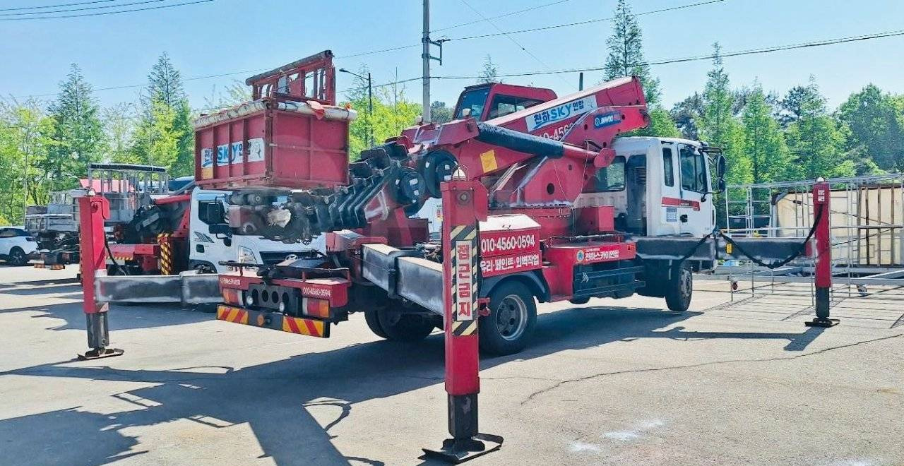 Автовышку Jinwoo-400 продаю. В наличии - Автовышка: фото 3 Автовышку Jinwoo-400 продаю. В наличии - Автовышка: фото 3