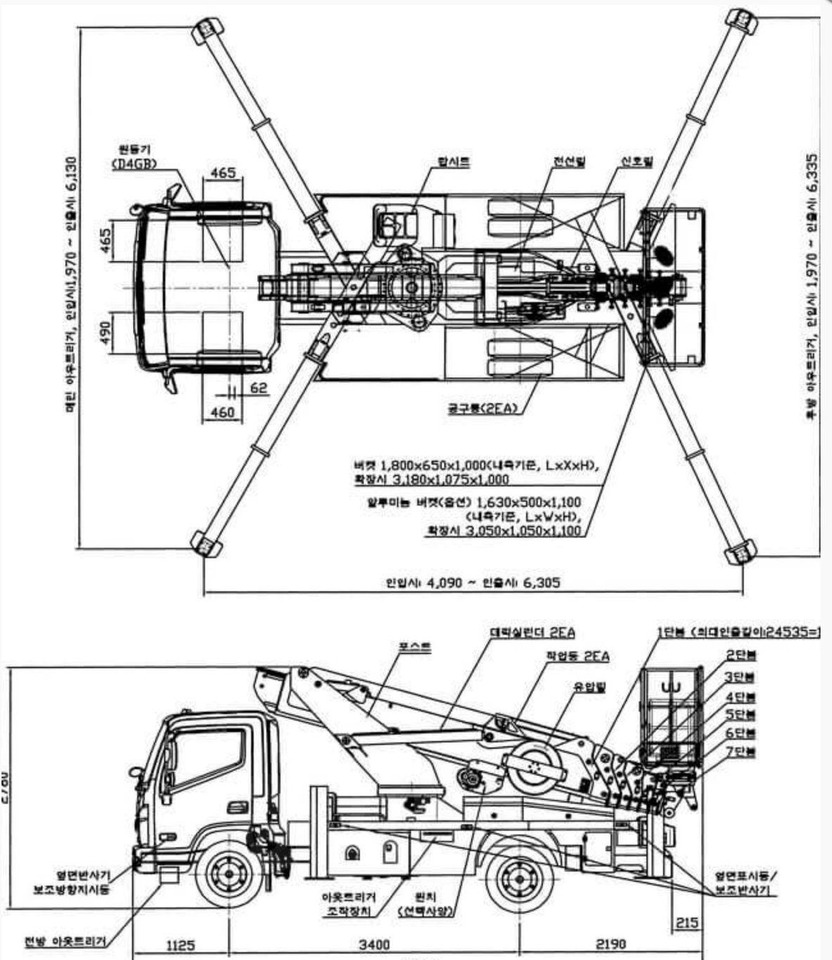 Автовышка Dasan CT-300L: фото 13