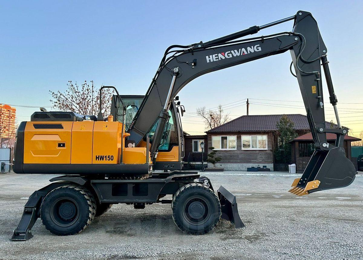 HengWang HWL-150 - Колёсный экскаватор: фото 5 HengWang HWL-150 - Колёсный экскаватор: фото 5