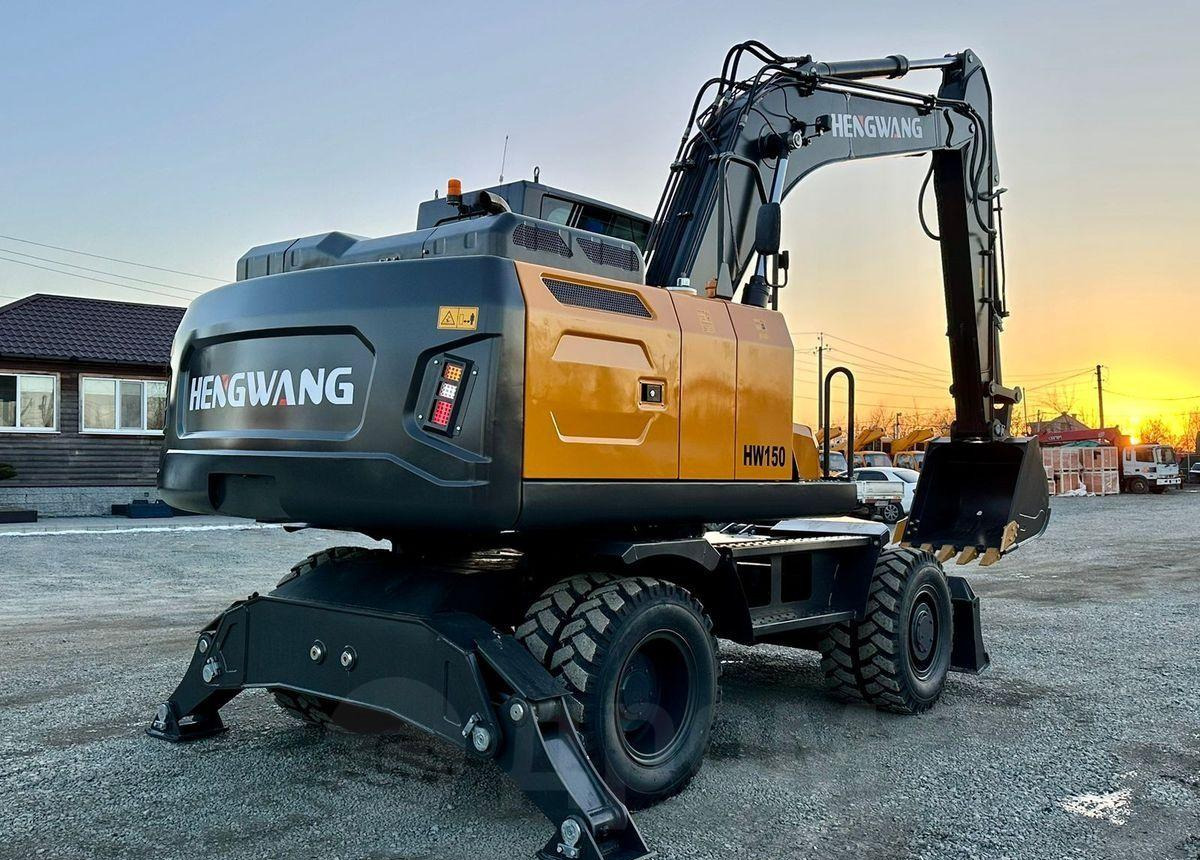 HengWang HWL-150 - Колёсный экскаватор: фото 4 HengWang HWL-150 - Колёсный экскаватор: фото 4