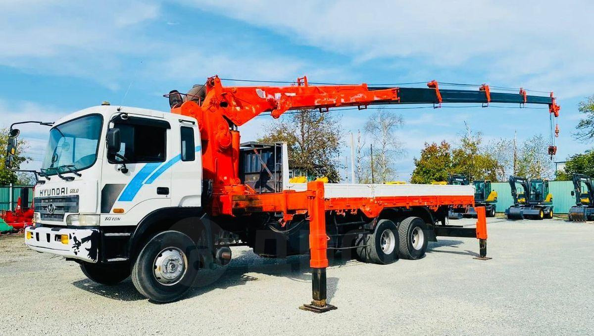 Бортовой грузовик/ Платформа, Автоманипулятор Hyundai Gold: фото 6 Бортовой грузовик/ Платформа, Автоманипулятор Hyundai Gold: фото 6