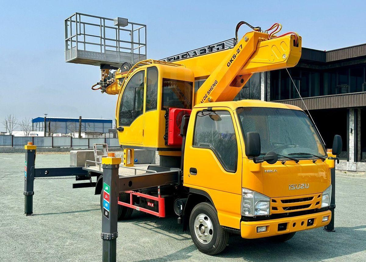 Isuzu Elf - Автовышка: фото 1 Isuzu Elf - Автовышка: фото 1