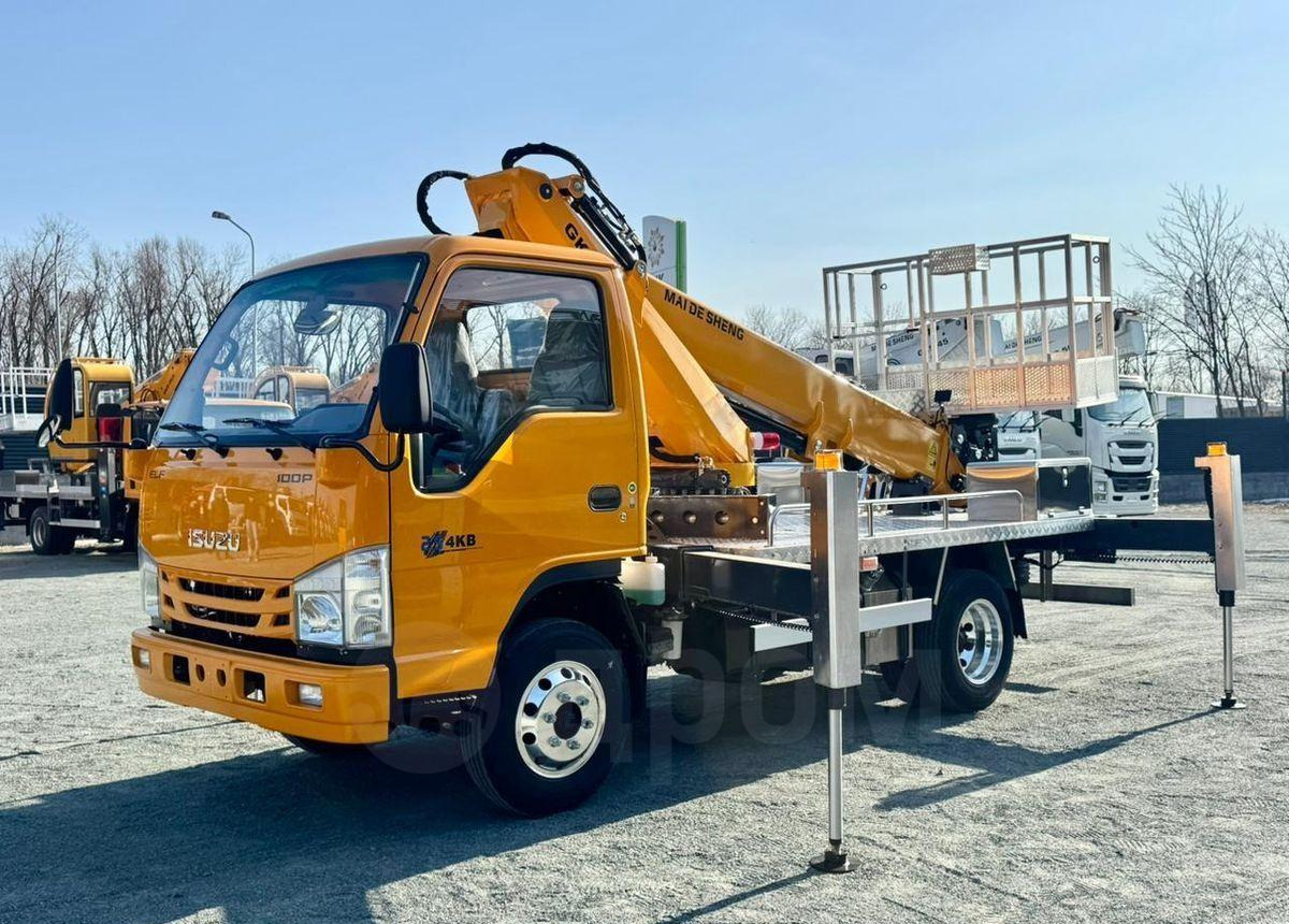 Isuzu Elf - Автовышка: фото 4 Isuzu Elf - Автовышка: фото 4