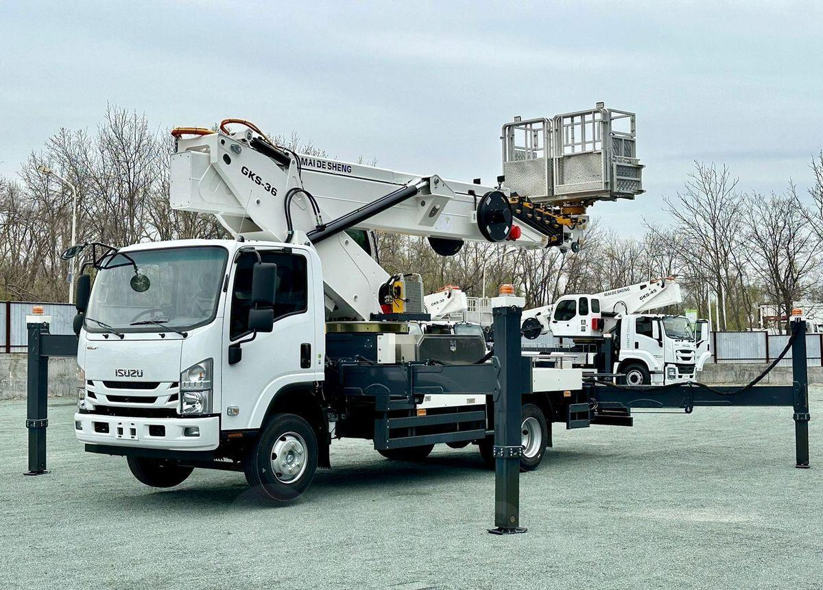 Isuzu Elf - Автовышка: фото 4 Isuzu Elf - Автовышка: фото 4