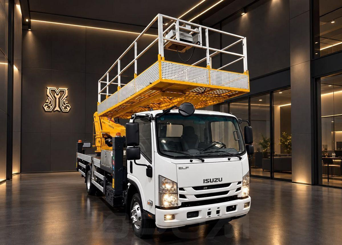 Автовышка Isuzu Elf: фото 13 Автовышка Isuzu Elf: фото 13
