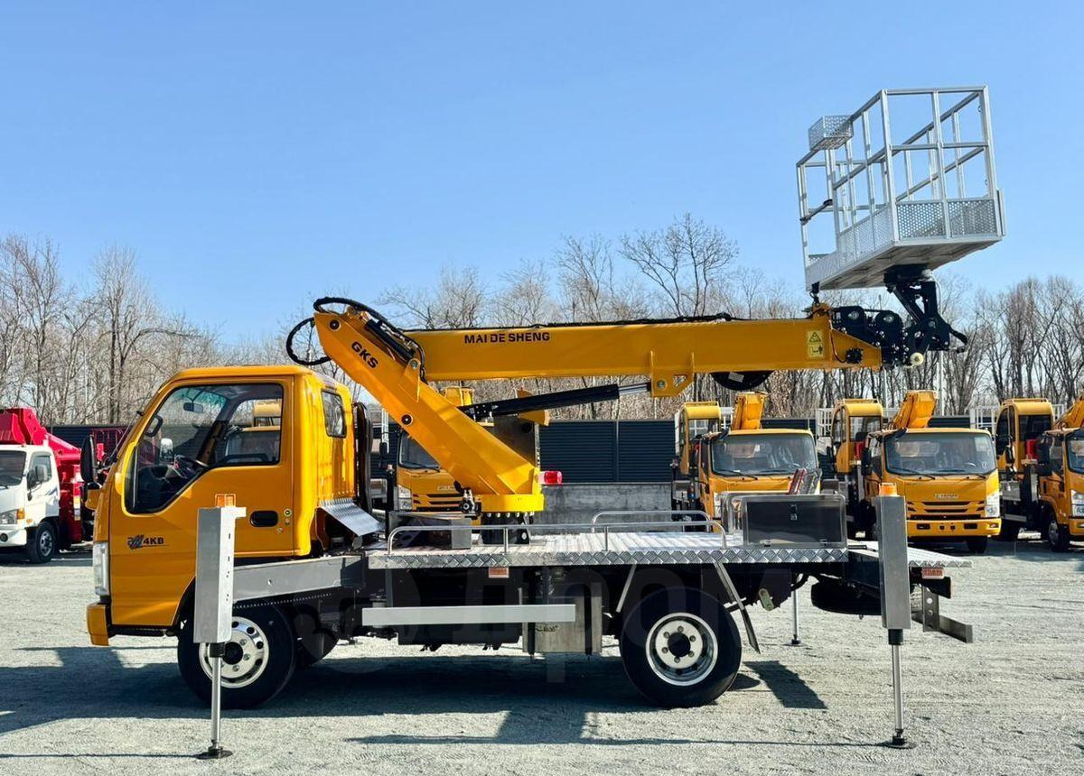 Isuzu Elf - Автовышка: фото 4 Isuzu Elf - Автовышка: фото 4