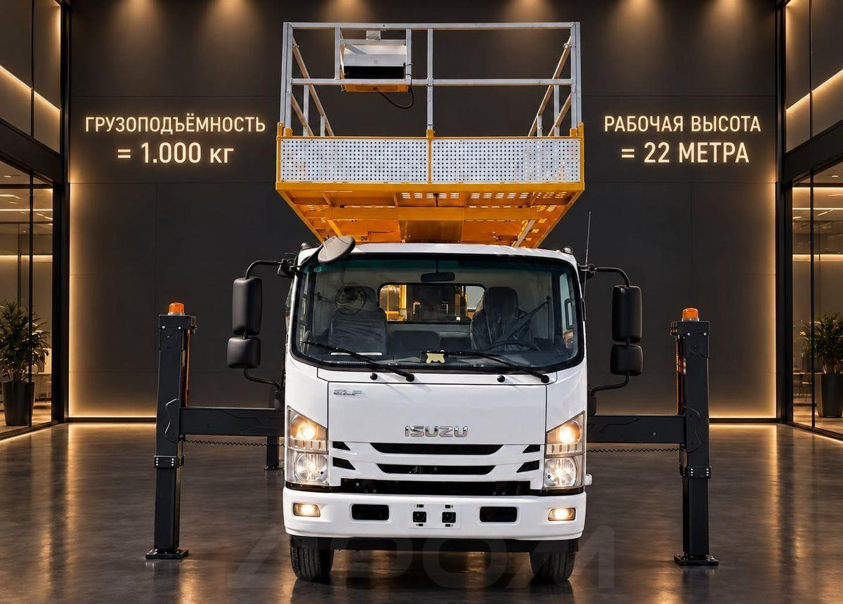 Автовышка Isuzu Elf: фото 8 Автовышка Isuzu Elf: фото 8