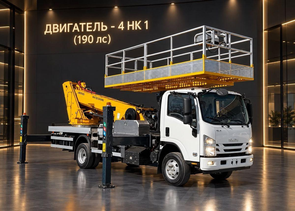 Автовышка Isuzu Elf: фото 7 Автовышка Isuzu Elf: фото 7