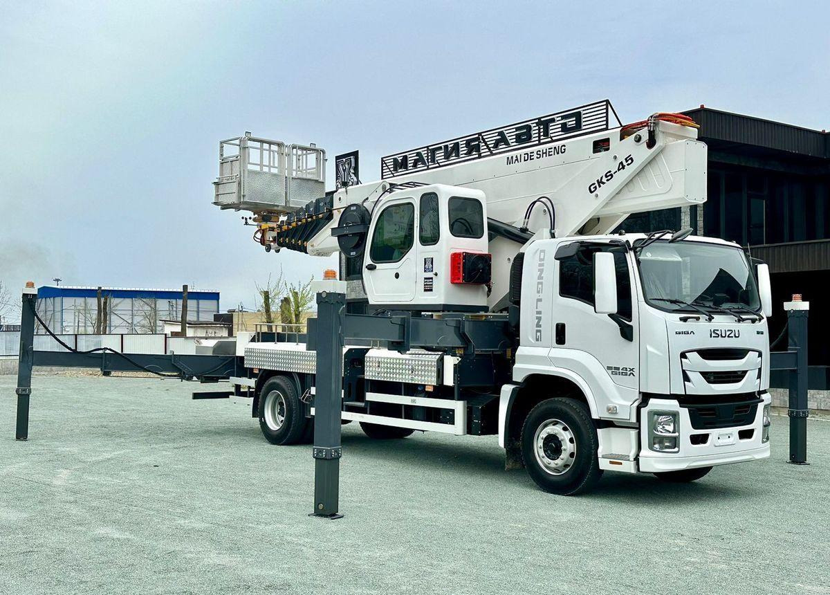 Isuzu Giga - Автовышка: фото 1 Isuzu Giga - Автовышка: фото 1