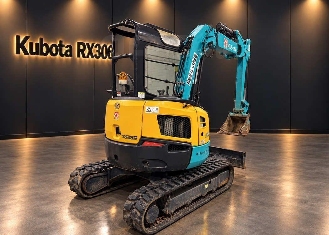 Kubota RX-306 - Мини-экскаватор: фото 3 Kubota RX-306 - Мини-экскаватор: фото 3