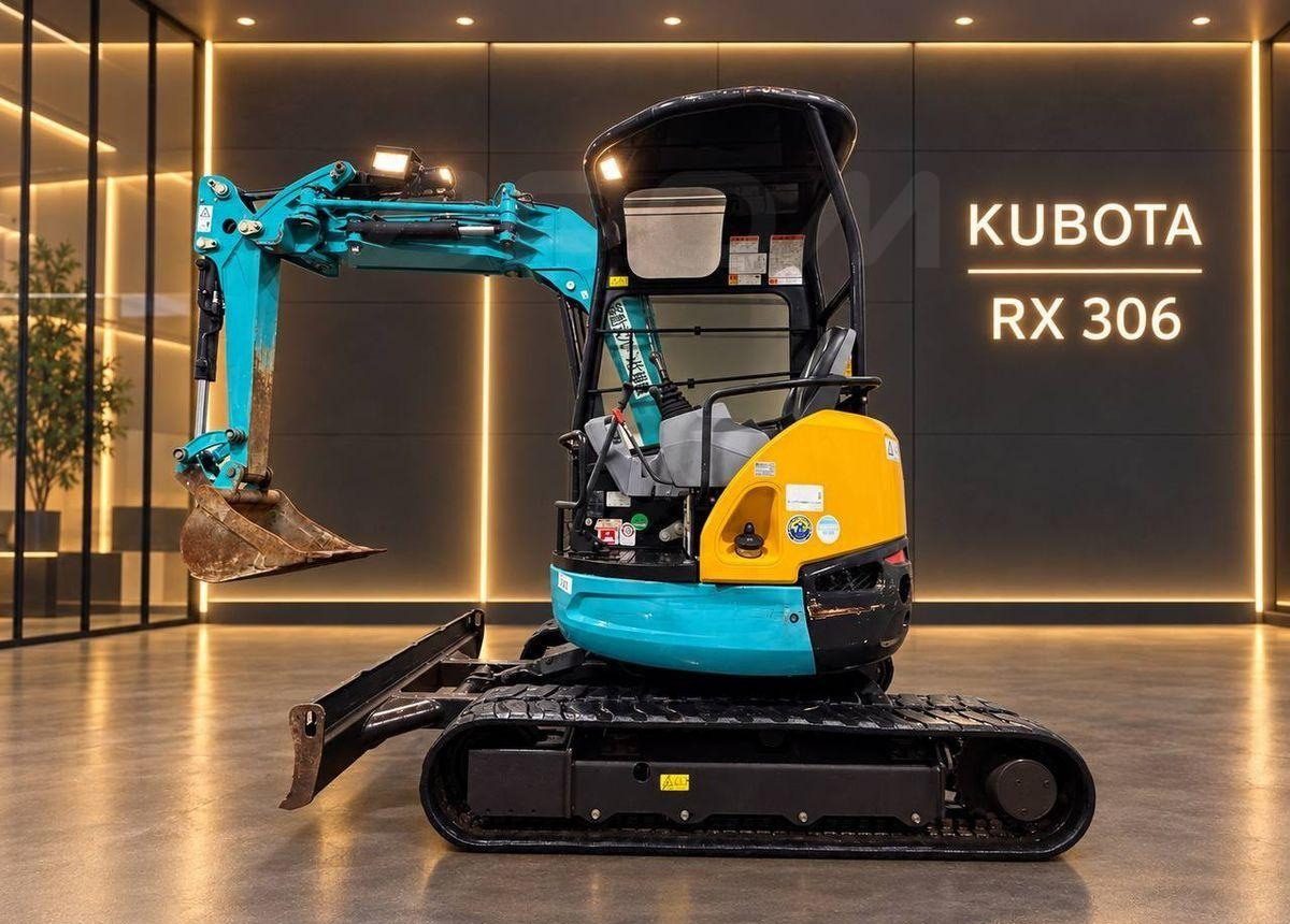 Kubota RX-306 - Мини-экскаватор: фото 2 Kubota RX-306 - Мини-экскаватор: фото 2