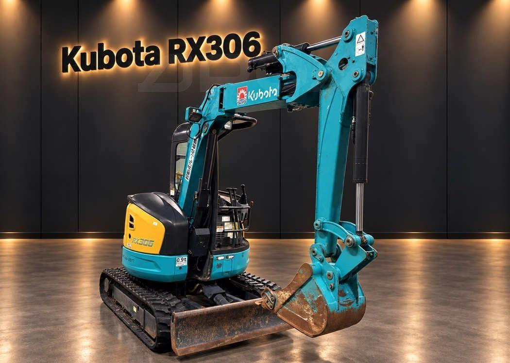 Kubota RX-306 - Мини-экскаватор: фото 4 Kubota RX-306 - Мини-экскаватор: фото 4