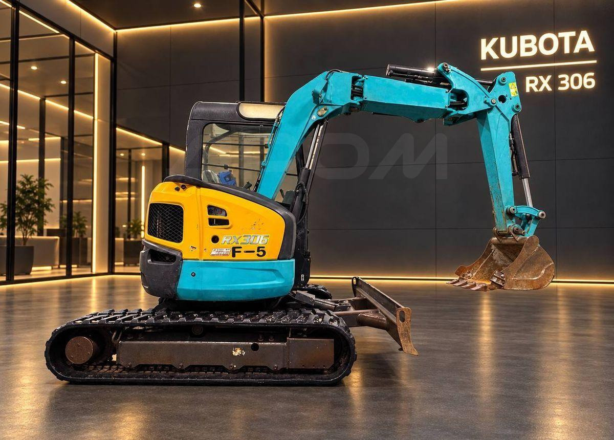 Kubota RX-306 - Мини-экскаватор: фото 5 Kubota RX-306 - Мини-экскаватор: фото 5
