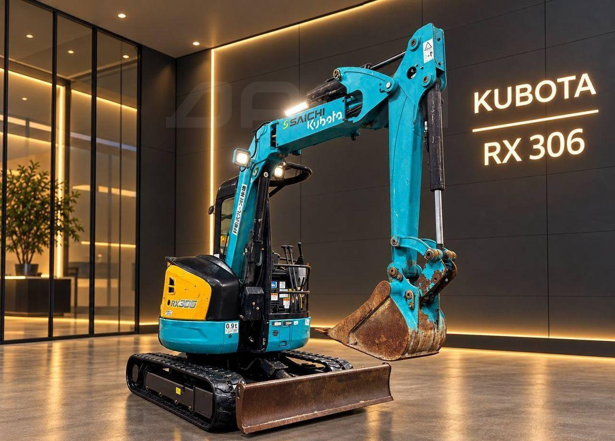 Kubota RX-306 - Мини-экскаватор: фото 5 Kubota RX-306 - Мини-экскаватор: фото 5