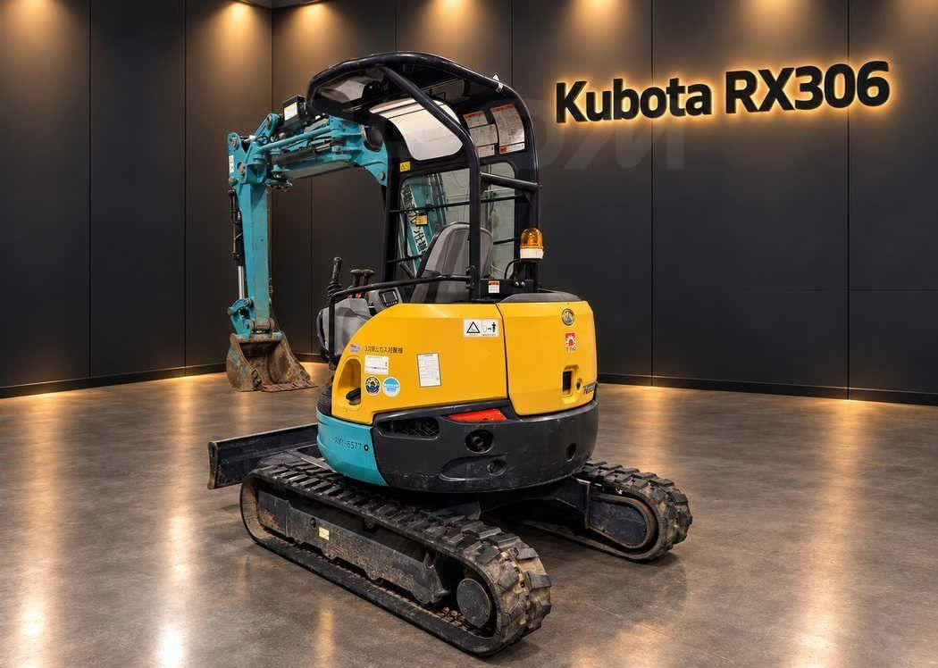 Kubota RX-306 - Мини-экскаватор: фото 2 Kubota RX-306 - Мини-экскаватор: фото 2