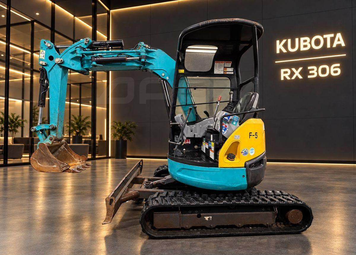 Kubota RX-306 - Мини-экскаватор: фото 2 Kubota RX-306 - Мини-экскаватор: фото 2