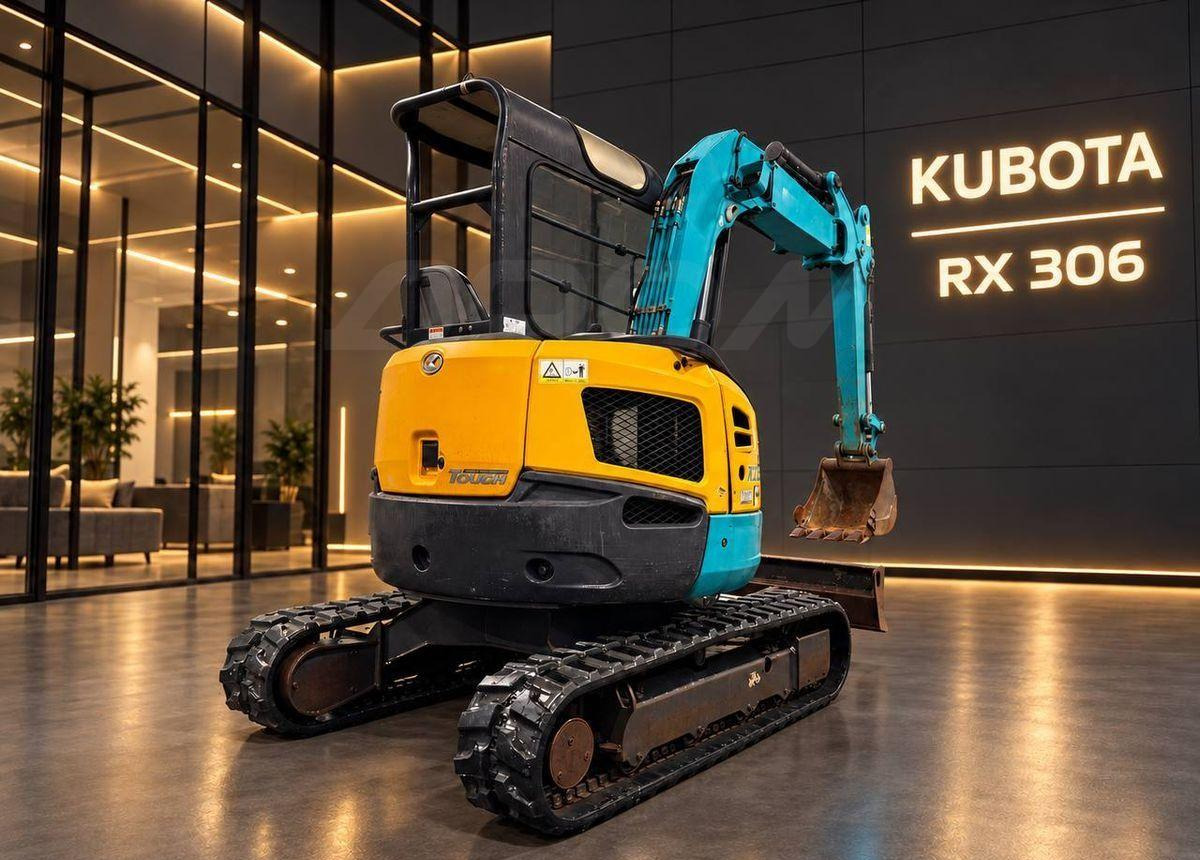 Kubota RX-306 - Мини-экскаватор: фото 4 Kubota RX-306 - Мини-экскаватор: фото 4