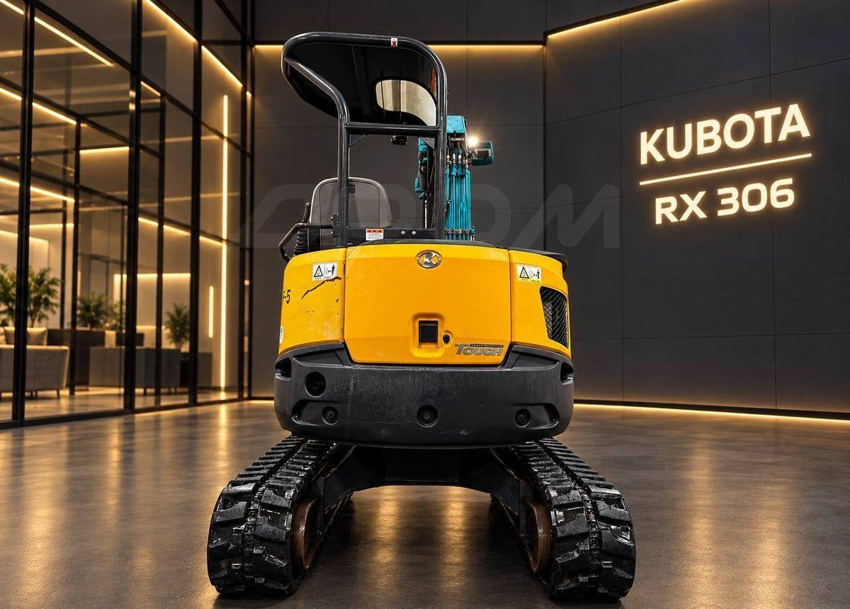 Kubota RX-306 - Мини-экскаватор: фото 3 Kubota RX-306 - Мини-экскаватор: фото 3
