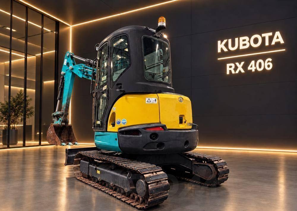 Kubota RX-406 - Мини-экскаватор: фото 3 Kubota RX-406 - Мини-экскаватор: фото 3