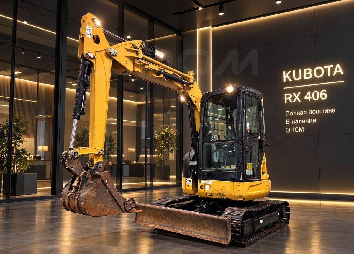 Kubota RX-406 - Мини-экскаватор: фото 1 Kubota RX-406 - Мини-экскаватор: фото 1