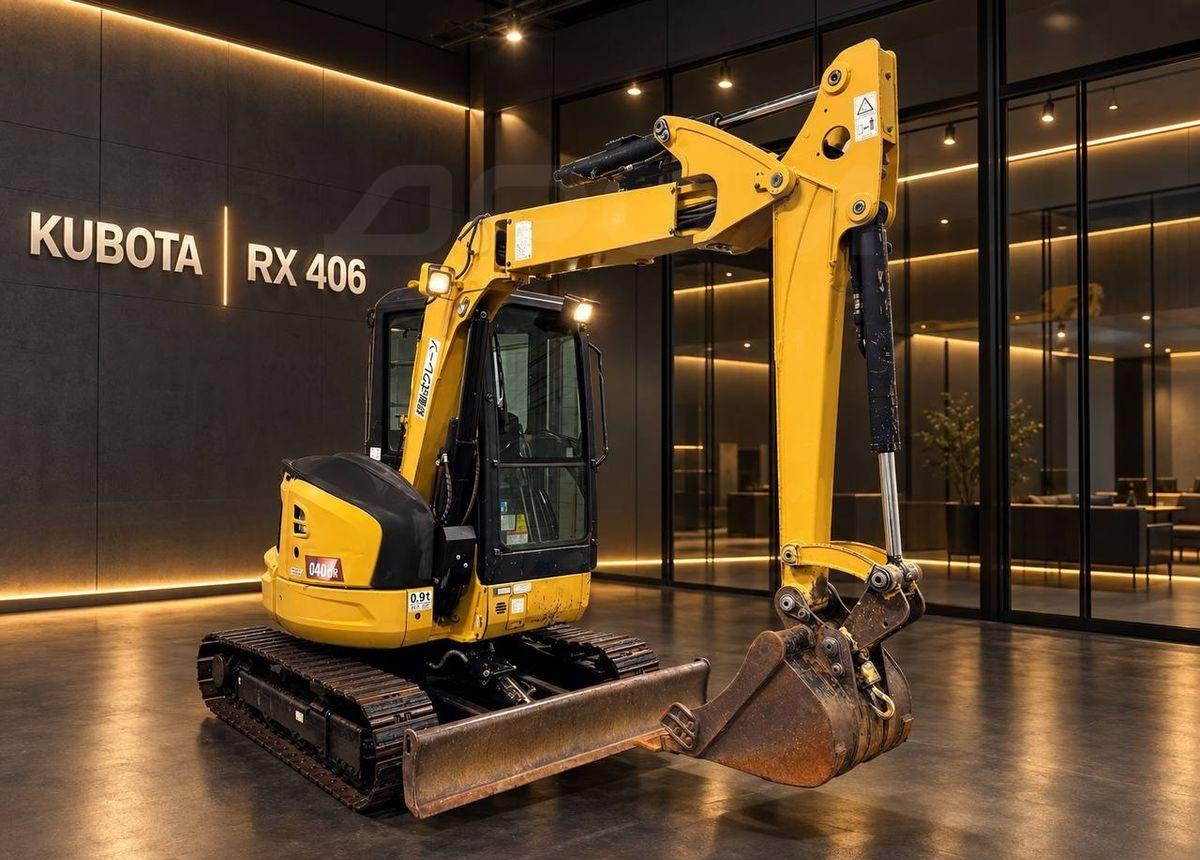 Kubota RX-406 - Мини-экскаватор: фото 5 Kubota RX-406 - Мини-экскаватор: фото 5