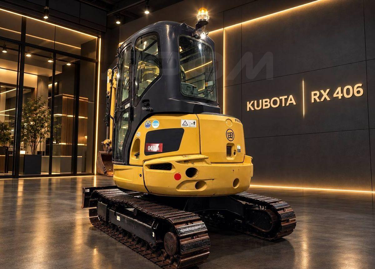 Kubota RX-406 - Мини-экскаватор: фото 3 Kubota RX-406 - Мини-экскаватор: фото 3