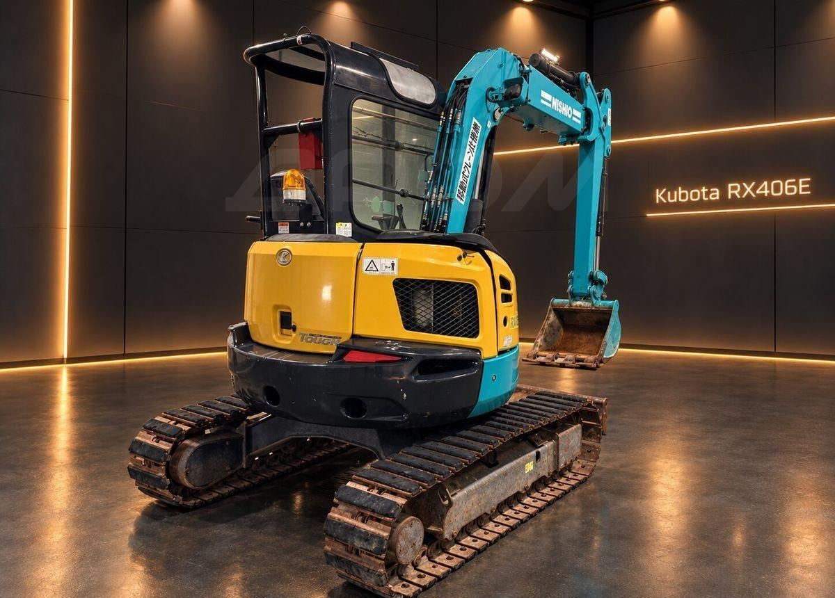 Kubota RX-406E - Мини-экскаватор: фото 4 Kubota RX-406E - Мини-экскаватор: фото 4