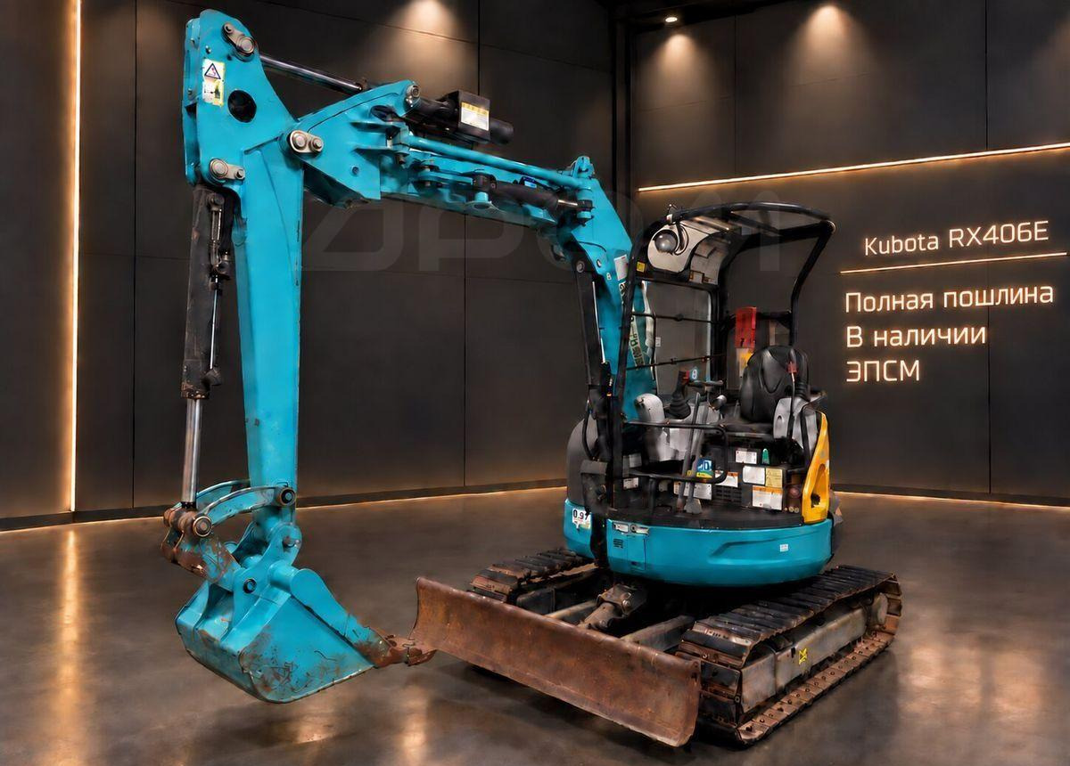 Kubota RX-406E - Мини-экскаватор: фото 1 Kubota RX-406E - Мини-экскаватор: фото 1