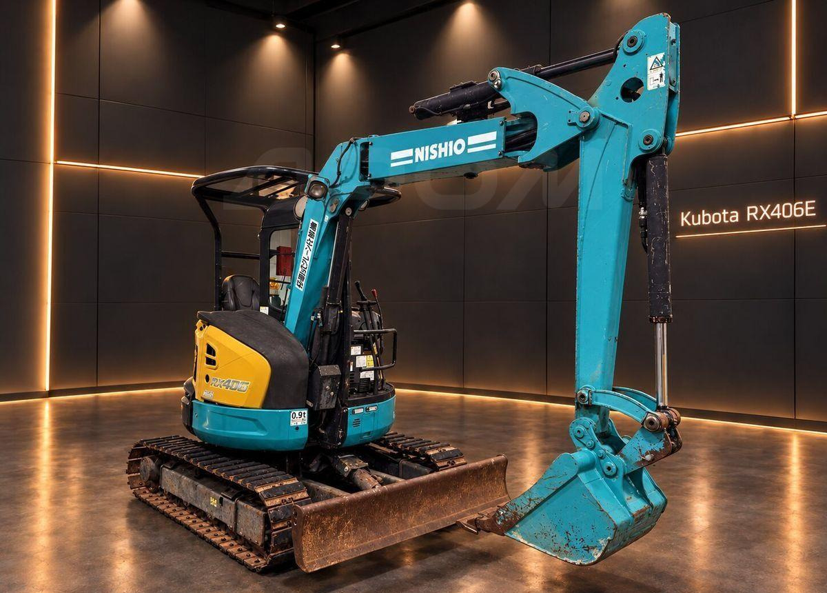 Kubota RX-406E - Мини-экскаватор: фото 5 Kubota RX-406E - Мини-экскаватор: фото 5